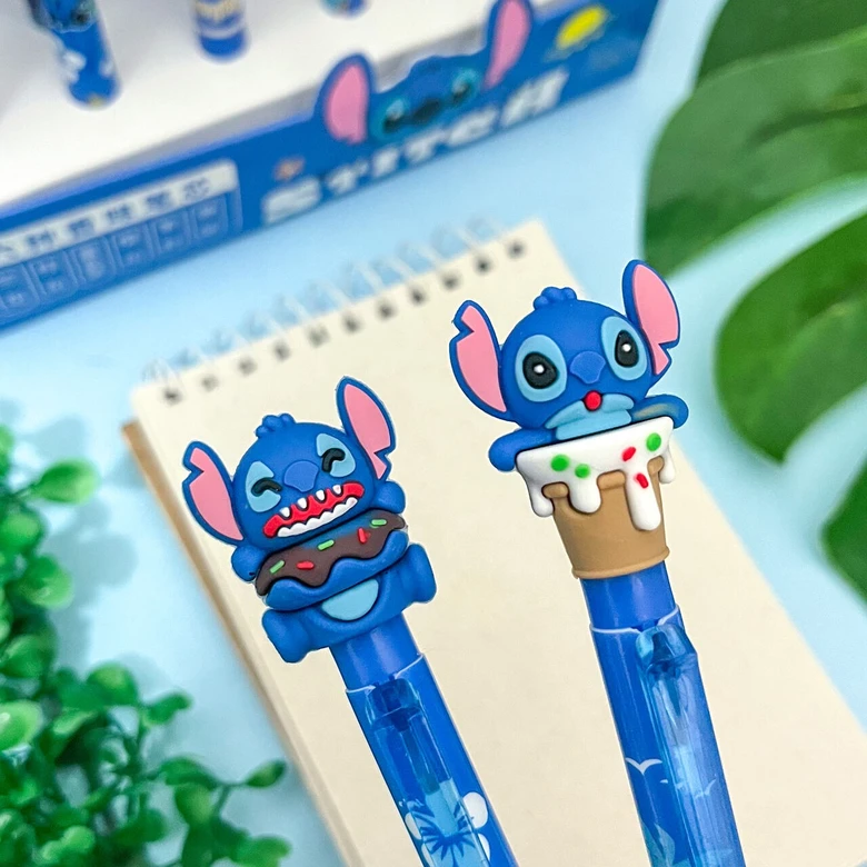 Kit 2 Caneta Esferográfica Stitch